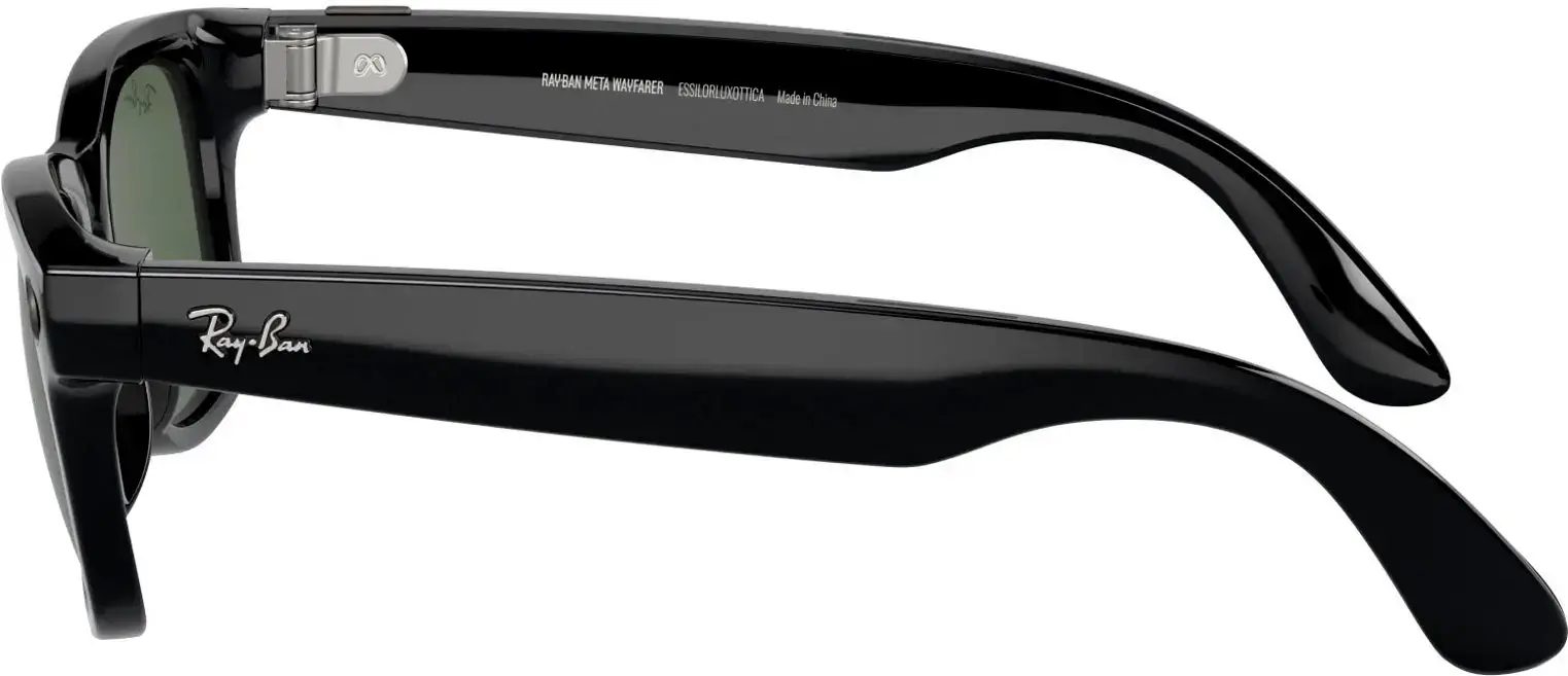Купити Смарт-окуляри Ray-Ban | Meta Wayfarer Standard - Shiny Black / G ...