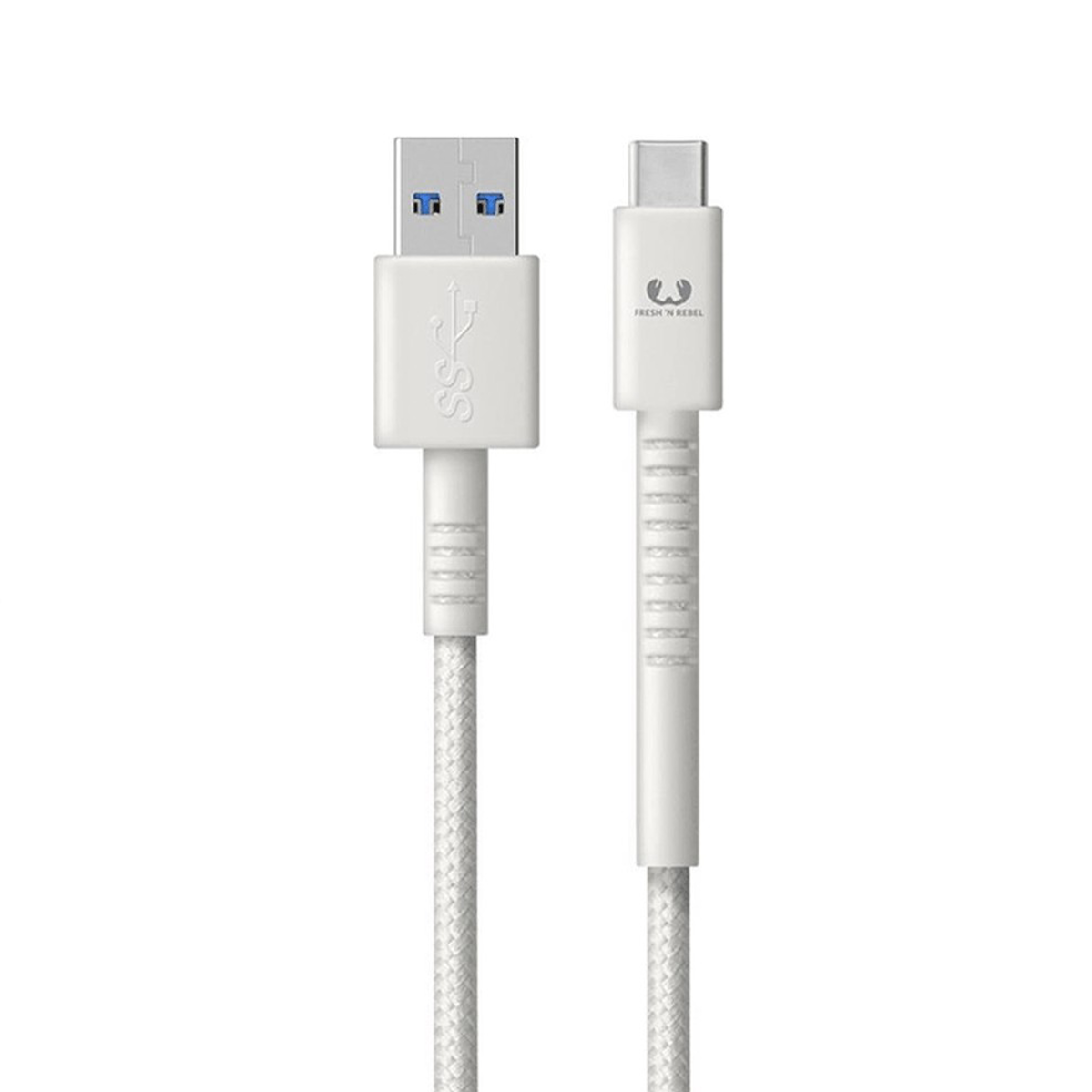 Кабель Fresh 'N Rebel Fabriq USB-A to USB-C Cable 1,5m Cloud (2CCF150CL)