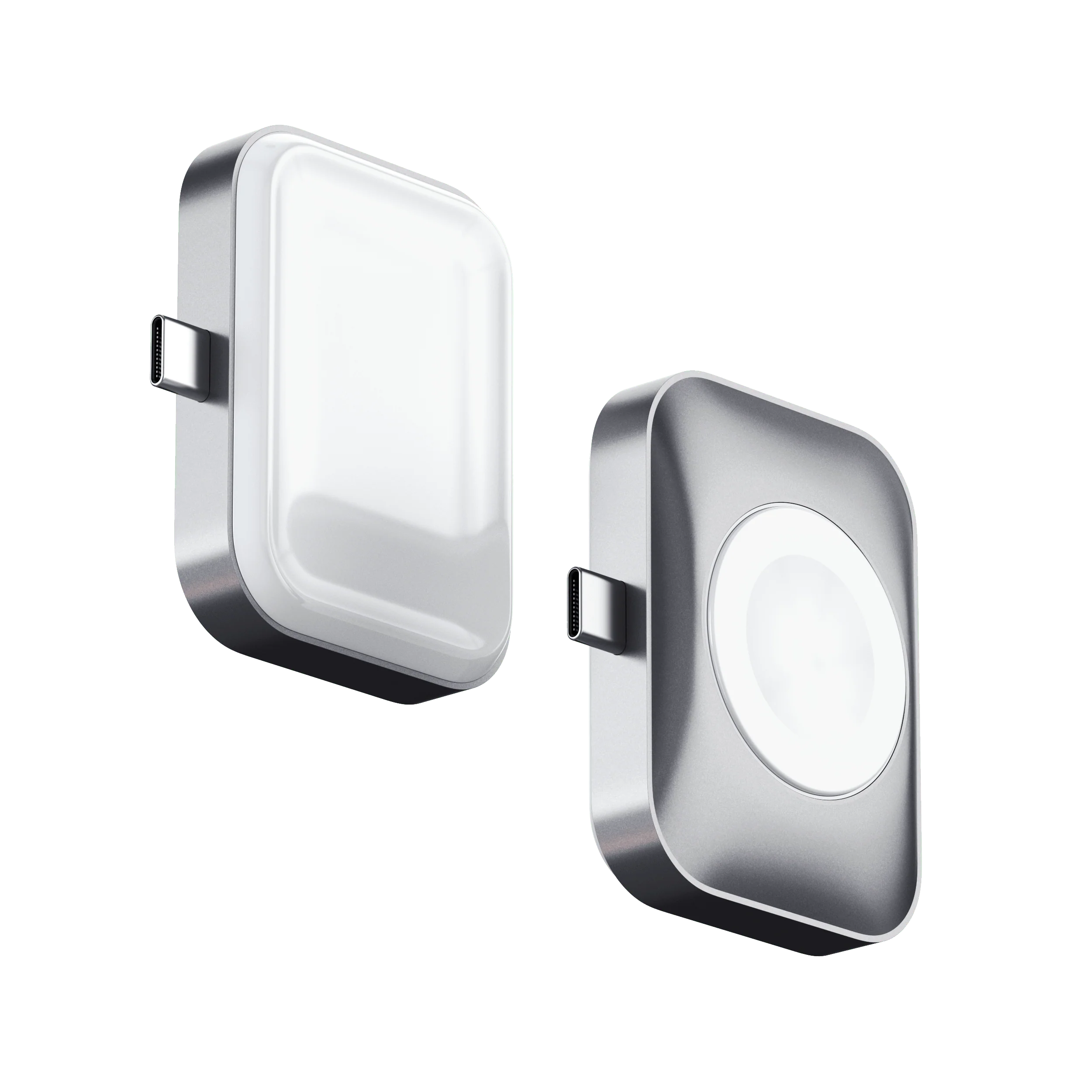 Двосторонній зарядний пристрій Satechi Dual Sided 2-in-1 USB-C Charger for Apple Watch and AirPods (ST-UC2WCDM)